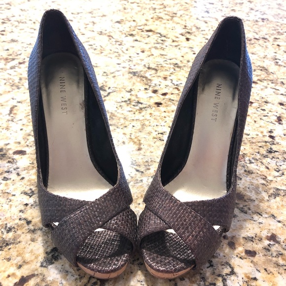 Nine West Brown Heels - Picture 4 of 4